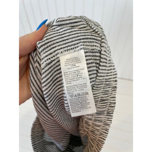 J. Crew & BCX Yellow Pom Pom Bacona Top & Striped Shorts Bundle Size XXS - Picture 9 of 9